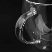 Perotti Çift Cidarlı 4 Parça Cam Kahve Fincanı 10648