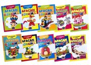 Fatih Boyama Çantası Pastel+Sulu+Kuru+Keçeli Kalem +10 Adet Boyama Kitabı