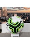 2025 Desenli Tasarım Futbol Topu 4 Astarlı No:5 480 Gr + Pompa Hediyeli X506