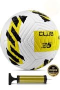 Sarı Yeni Desenli Futbol Topu 4 Astarlı No:5 480 Gr + Pompa Hediyeli X507