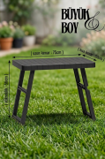 Çok Amaçlı Katlanır Piknik Sehpası Masası Büyük Boy 50x75cm