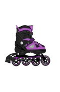 Vadi Mor Silikon Tekerli Ayarlanabilir Işıklı Paten L 39-42 HP7128