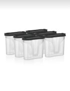 Kapris 6'lı Şeffaf Baharatlık Seti 300ml  00116