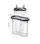 Kapris 6'lı Şeffaf Baharatlık Seti 300ml  00116