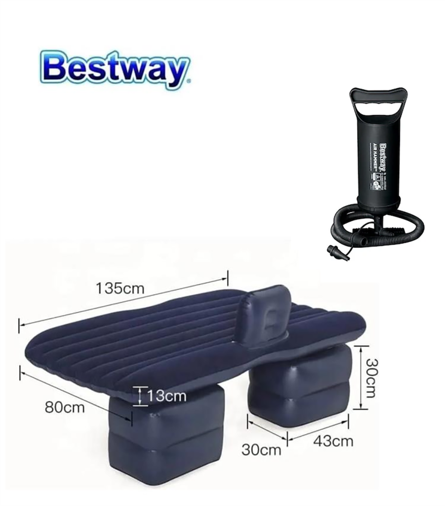 Bestway 67780 Araç İçi Şişme Yatak Pompalı 135X13X80CM