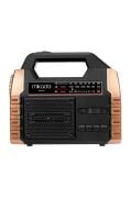 Mikado MDR-325 USB BT Solar Klasik Ahşap Radyo
