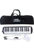 Helvacıoğlu 32 Tuşlu Melodika Bez Çantalı Siyah