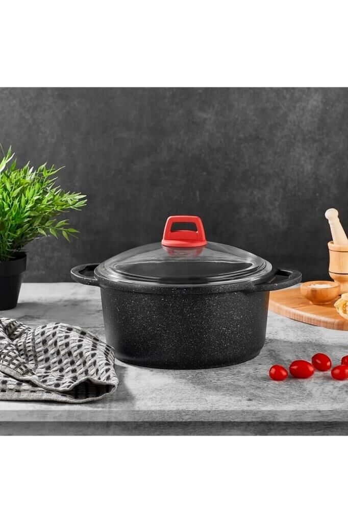 Gülsan Granit Döküm Derin Tencere 24 CM