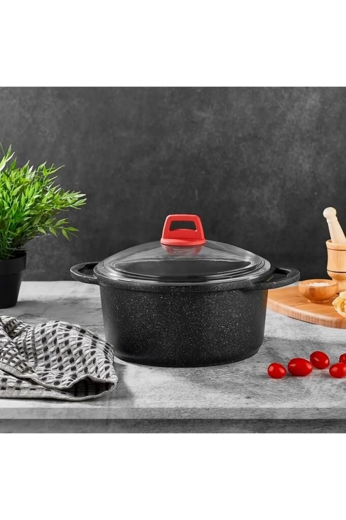 Gülsan Granit Döküm Derin Tencere 24 CM