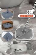 Kapris Clean Pro Mop Temizlik Seti Temiz Kirli Suyu Ayırma Özellikli Mop