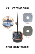 Kapris Clean Pro Mop Temizlik Seti Temiz Kirli Suyu Ayırma Özellikli Mop