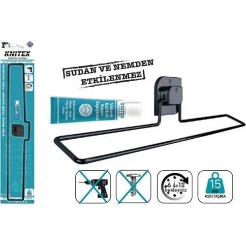 Kinitex Vakumlu Siyah Uzun Havluluk 2915