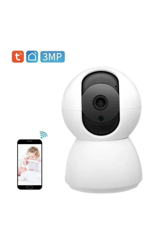 Blic Full HD Wifi 2.4GHZ Destekli Smart Home Akıllı PT Gece Görüşlü Kamera BLM17