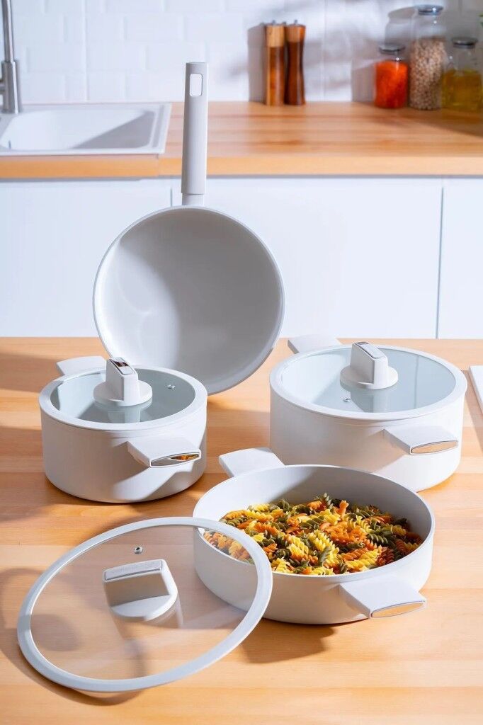 Acar Ultimate Pro 7 Parça Seramik Tencere Seti 6759