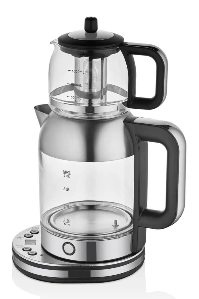 Arow Tea Maker Plus Elektrikli Cam Çay Makinesi TR4318