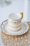 Acar Eloise 6 Kişilik Porselen Kahve Fincanı Takımı 5907