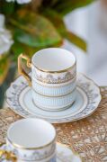 Acar Eloise 6 Kişilik Porselen Kahve Fincanı Takımı 5907