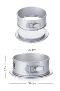 Acar Mate Yuvarlak Kelepçeli Kek Kalıbı 31 cm 5779