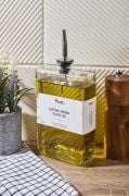 Perotti Molivet Silver Kapak 500 ml Cam Yağdanlık-Sirkelik 16321