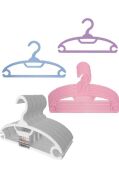 Gondol 24 Adet Çocuk Elbise Askısı Bebek Askısı G-93
