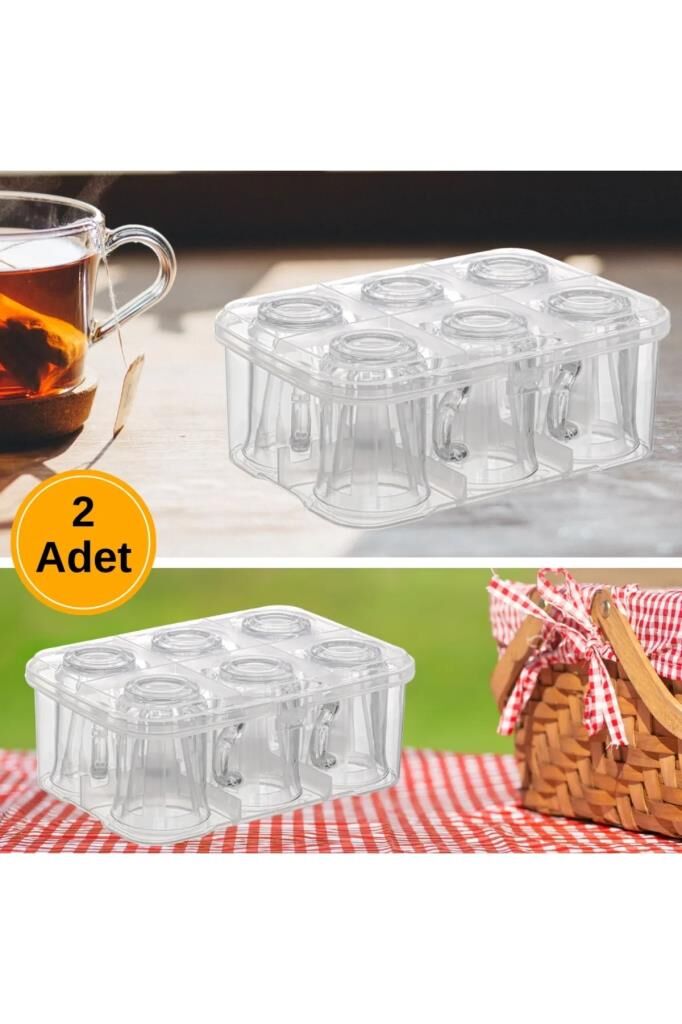 Urve Su Bardağı Fincan Kupa Taşıma Aparatı 2Li Set 3448