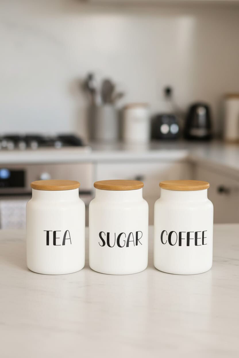 Kapris 3lü Bambu Kapak Cam Kavanoz Seti 3x800ml SER87-SET