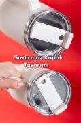 Perotti 17237 Colte V2 Paslanmaz Çelik Termos Bardak 1,2 Lt Beyaz