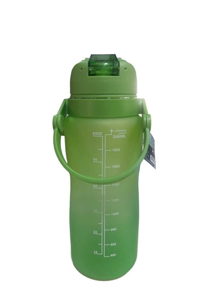 Gıpta Giant Tritan Sporcu Matarası Yeşil 2200 Ml K7575