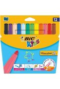 Bic Visa Color XL 12 Li Jumbo Keçeli Kalem