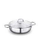 Korkmaz Perla 3 Litre Basık Pilav Tenceresi A1658 24x6,5 Cm