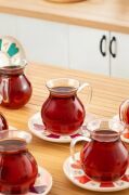 Perotti Beyoğlu 6 Kişilik 12 Parça Kulplu Çay Seti 210 Ml 17901