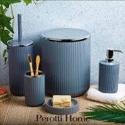 Perotti Lisbone Silver 5 Parça Banyo Takımı Antrasit 13166