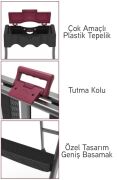 Perilla Comfort Plastik Basamaklı Merdiven 3+1 51203