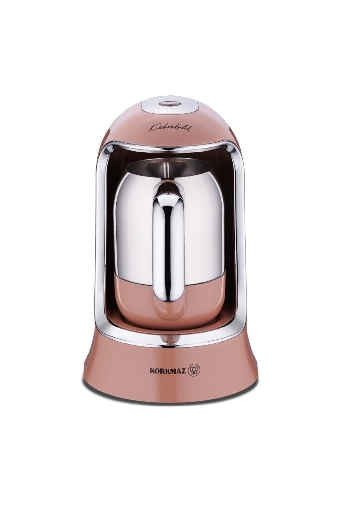 Korkmaz A860-17 Kahvekolik Otomatik Kahve Makinası Mocha/Krom