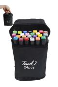 Touch Çift Uçlu Fosforlu Kalem 24 Renk Art Marker