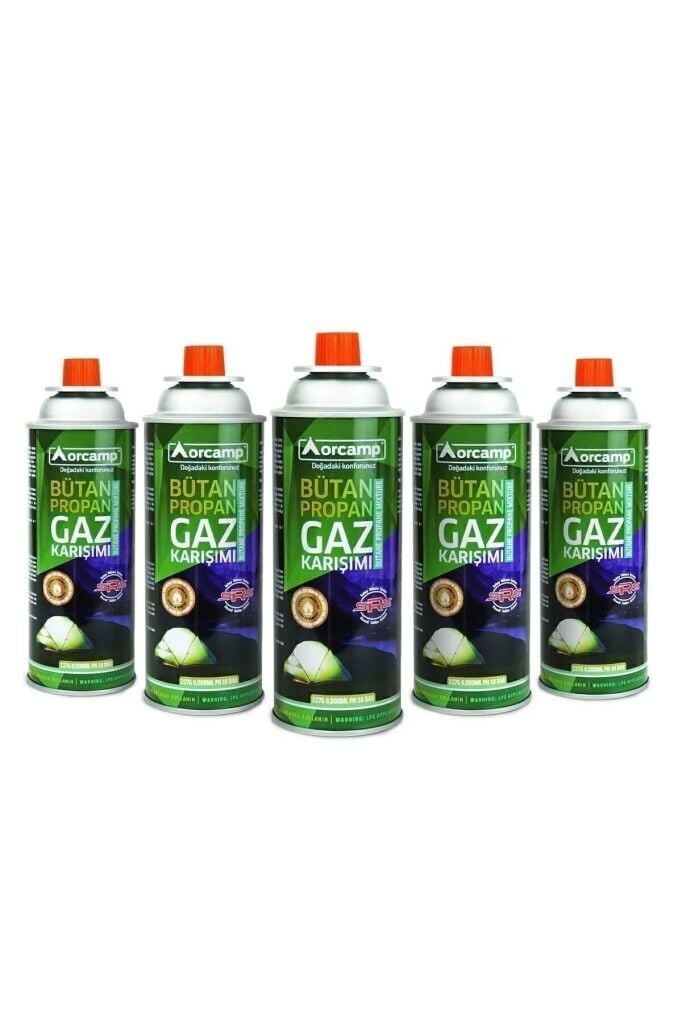 Orcamp 5 Adet Kartuş Kamp Gazı 227 GR KTS-227