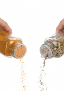 Kapris 360 Derece Döner Standlı 12 Li Kare Baharatlık Seti 140 Ml S-718