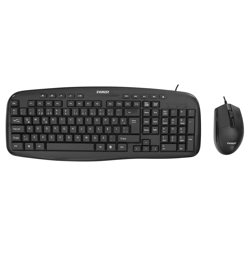 Everest Multimedya Klavye Mouse Seti UN-795