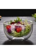 Perotti Çift Cidarlı Cam Kase Çerezlik Sunumluk 300 ml 12480