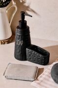 Perotti Sapone Black Süngerlikli Sıvı Sabunluk 16740