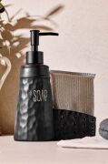 Perotti Sapone Black Süngerlikli Sıvı Sabunluk 16740