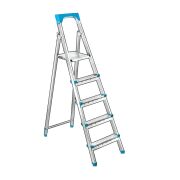 Doğrular 11004 Merdiven 4 Basamak Gı-200