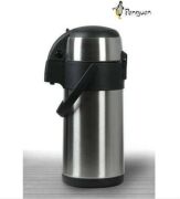 Penguen 1240 A Çift Katlı Pompalı Çelik Termos 4 Litre