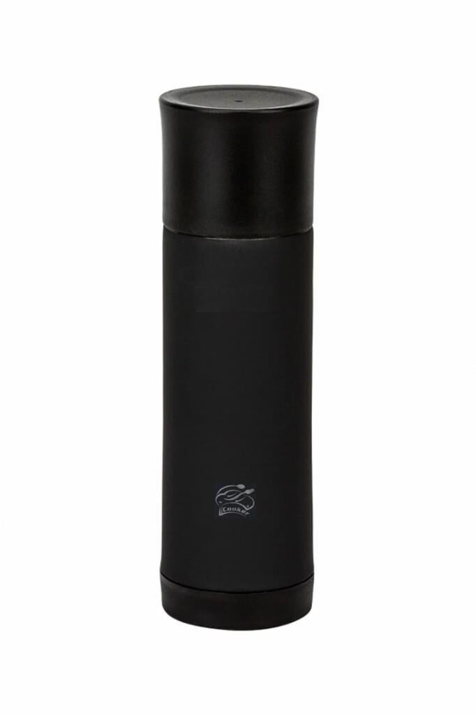 Cooker Bitter Serisi 400 Ml Siyah Çelik Termos CKR2039