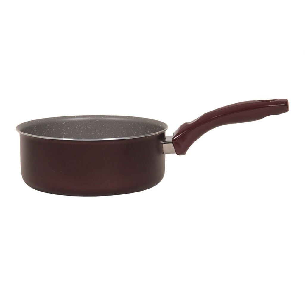 Mehtap Granit Kaçerola Tava 18 Cm Bordo