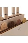 Arow Vanni Bıçaklı Ve Standlı Kesme Tahtası Seti 36,5x32 Cm TR-4161