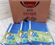 Noki Eco Telli Dosya Plastik Mavi 800 Adet 16 Paket (1 Koli)