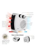 Raks Pf-20 STX Elektrikli Fanlı Isıtıcı 2000 Watt
