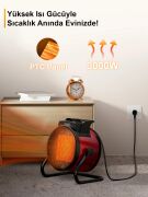 Auhma Heater Fanlı Isıtıcı AT1H 3000 W