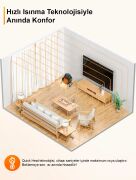 Auhma Heater Fanlı Isıtıcı AT1H 3000 W